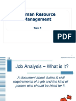 Human Resource Management: Topic 5