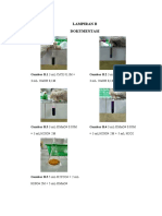 Lampiran B Dokumentasi: Gambar B.1 3 ML Crcl3 0,1M + Gambar B.2 3 ML Crcl3 0,1M +