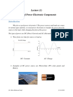 Lecture-1-Basics of Power Electronic Components