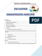 Texto Educativo (The CLOTHES)