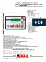 Combined Control Unit For Controlling An Independent Generator Set and Irrigation Motor Pump TYPE CEM-120