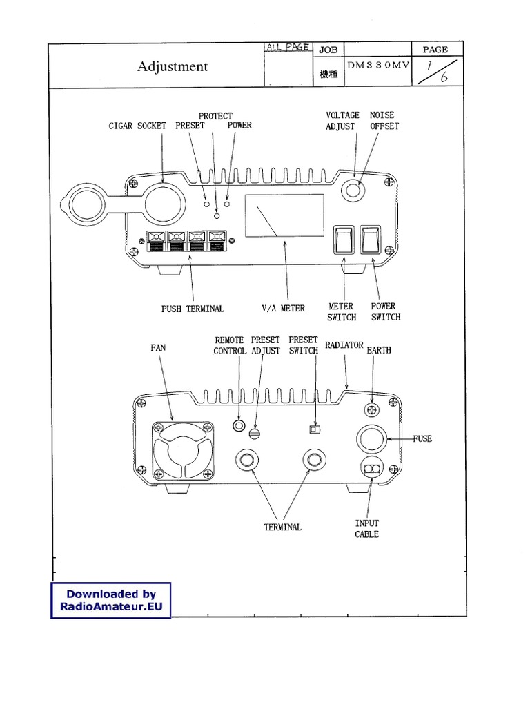 Alinco DM330MV DM330MVT DM330MVZ Serv PDF