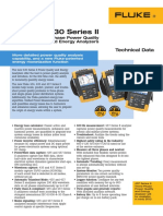 FLUKE 435 II Datasheet