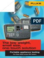 The Low Weight, Small Size, One-Touch Solution: Portable Appliance Testing