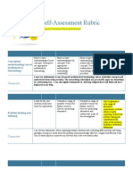 Networking Task Self-Assesment Rubrik