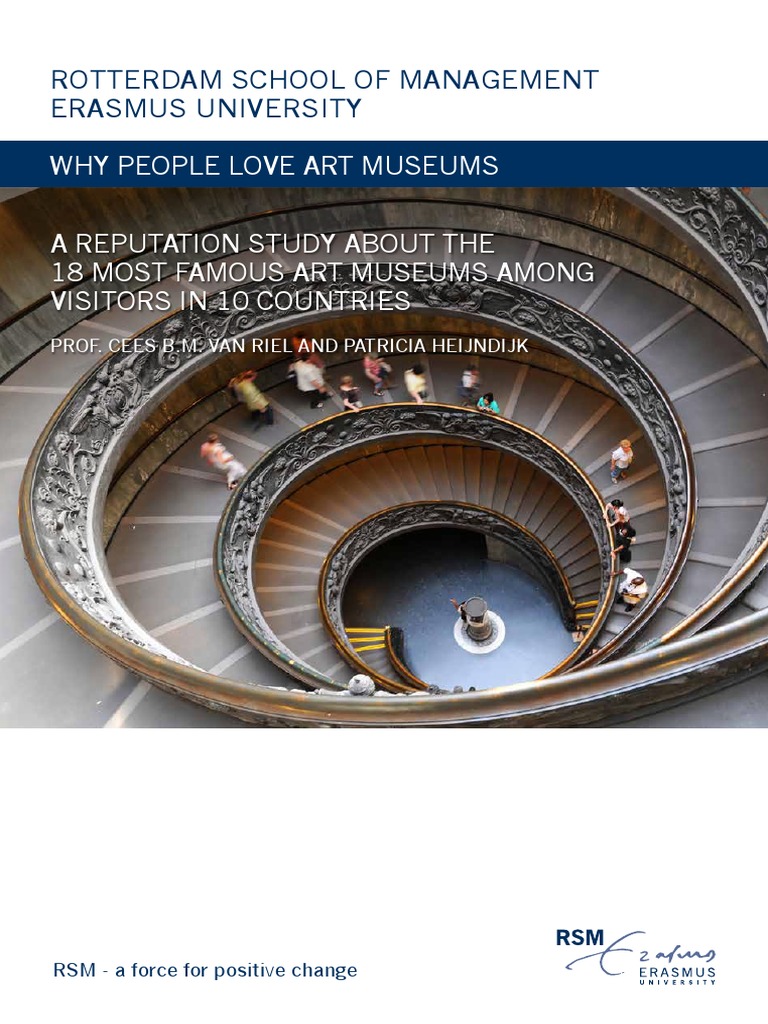 Group 3. TXT 1 Van Riel Heijndijk RSM 2017 Art Museums Reputation