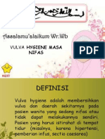 Vulva Hygiene Masa Nifas