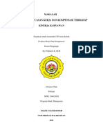 Kepuasan Kerja dan Kompensasi Berpengaruh pada Kinerja Karyawan