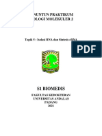 ISOLASI RNA DAN cDNA