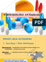 Farmakologi Antimikroba s1 Biomedik Okt 2021