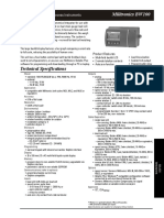 Technical Specifications: Milltronics BW100