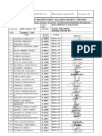 Acknowledgment Receipt Form - Syllabus, Project, Thesis/Fs