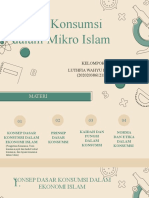 Kelompok 3, Teori Konsumsi Dalam Mikro Islam, Luthfia Wahyu Kinanti