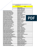 Control Dosis de Refuerzo 25-10-2021