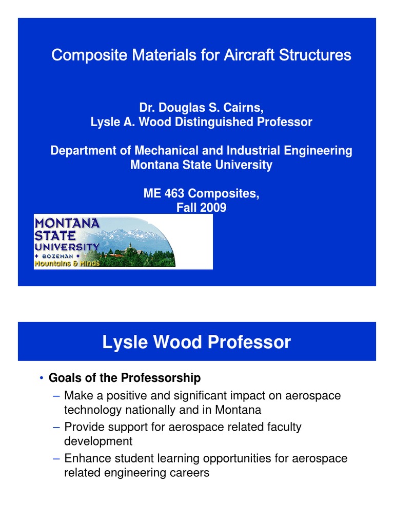 Composite Materials in Aircraft Design | PDF | Composite Material ...