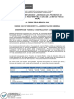 Analisis y Comentario de Los Principales Proyectos de Inversion Publica Incluyendo El Avance de Meta Fisica Anual Al Cierre 2020