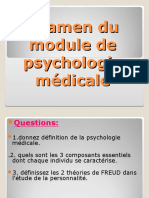 Examen du module de psychologie médicale 2