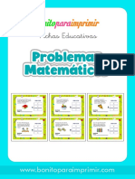 Problemas Matematicos - Bonitoparairmprimir