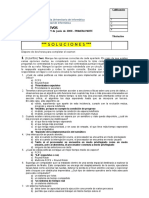 Sistemas Operativos - Examen de Junio 2008 - PRIMERA PARTE