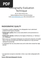 Radiographic Exposure Settings Guide | PDF | X Ray | Radiography