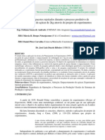 Aferição Dos Pacotes Rejeitados Durante o Processo Produtivo de Empacotamento de Açúcar de 2 KG Através Do Projeto de Experimentos