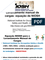 2020 NIOSH Levantamento Manual de Cargas