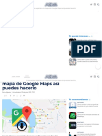 Cómo Exportar Un Mapa de Google Maps Paso A Paso