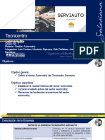 Tecnicentro ServiAuto: Análisis del sector automotriz