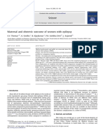 Maternal and Obstetric Outcome of Women With Epilepsy 2009 Seizure