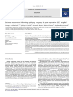 Seizure Recurrence Following Epilepsy Surgery Is Post Operative 2009 Seizu