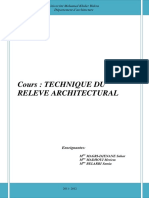 Cours Technique Du Relevee, Univ. Mohamed Khider Biskra