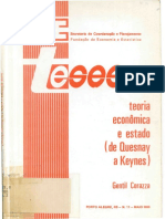 Teoria Economica Estado Quesnay Keynes Teses 11 Texto