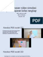 Pembahasan Video Simulasi PKR - Pinky Ayu Nadia
