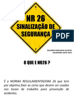 SINALIZAÇÃO