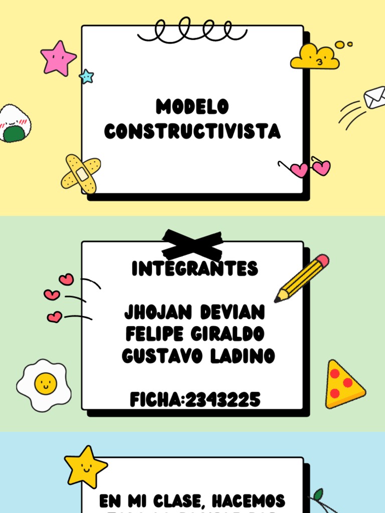 Modelo Constructivista | PDF | Constructivismo (filosofía de la ...