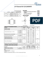 N-And P-Channel 60-V (D-S) MOSFET: Features Product Summary