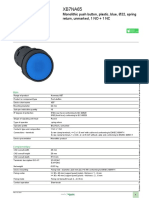 XB7NA65: Product Data Sheet