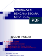 1. Menghadapi bencana dengan strategi