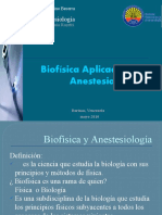 Biofisica y Anestesiologia