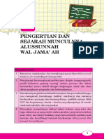 Kelas 8 Bab 1 Pengertian Dan Sejarah Munculnya Aswaja