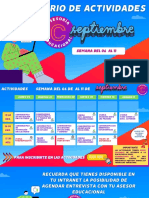 Calendario Ae 6 Al 11 Septiembre