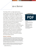 Fujitsu M10-1 Server: Product Overview