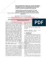 Web-Based Administrator Development in The Application of Information and Trade Media For Vegetable Farmers in Nagari Alahan Panjang Solok Regency