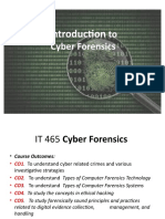 Introduction to Cyber Forensics