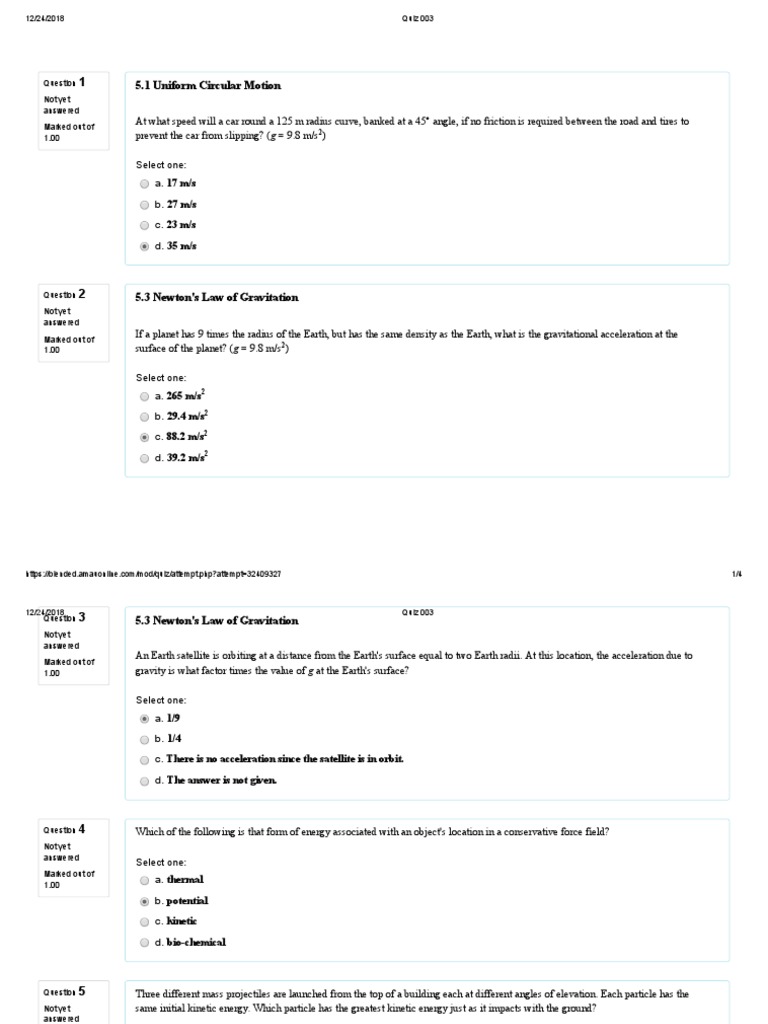 Filipino Gawain | PDF | Gravity | Orbit
