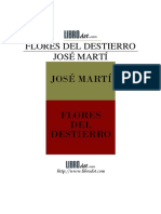 José Martí - Flores Del Destierro