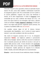 Storia Dalla Morte Di Augusto Alla Fine DellImpero