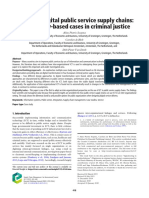 Designing Digital Public Service Supply Chains: Four Country-Based Cases in Criminal Justice