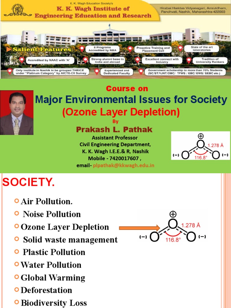 Ozone Layer Depletion: Causes & Solutions | PDF | Ozone Depletion | Ozone