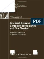 Jostarndt_ Philipp - Financial Distress, Corporate Restructuring and Firm Survival_ an Empircal Analysis of German Panel Data-duv (2007)